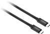 Insignia™ - 3.3’ USB-C to USB-C 3.2 Gen 2 Superspeed+ 10Gbps Cable - Black