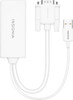 Insignia™ - VGA to HDMI Adapter - White