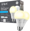C by GE Soft White Direct Connect Light Bulbs (2 A19 Smart LED Light Bulbs), 60W Replacement - White