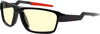 Gunnar Eyewear - Gunnar - Lightning Bolt 360 Gaming Glasses - Onyx Frame and Amber Lense - Onyx/ Amber