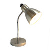 Simple Designs Semi-Flexible Desk Lamp, Brushed Nickel