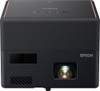 Epson America - Epson EpiqVision™ Mini EF12 Smart Streaming Laser Projector with Android TV - Black and Copper