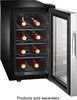 Insignia™ - 8-Bottle Wine Cooler - Stainless steel