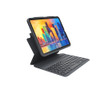 ZAGG - Pro Keys Wireless Keyboard and Detachable Case for Apple iPad Air 10.9" (4th Generation 2020) - Black