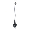 Simple Designs 1W LED Gooseneck Clip Light Desk Lamp, Black