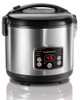 Hamilton Beach - Hamilton Beach® Rice Cooker, 2-14 Cups Cooked Rice, Hot Cereal Cooker 37548 - STAINLESS STEEL