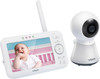 VTech - 5" Video Baby Monitor w/Adaptive Night Light - White