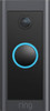 Ring - Smart Wi-Fi Video Doorbell - Wired - Black