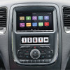 PAC - Radio Replacement Dash Kit with Integrated Climate Controls for Select Dodge Vehicles - Black