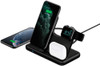 Anker - PowerWave 4-in-1 Charging Station with Wireless Charger - Black