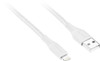 Insignia™ - 4' Lightning to USB Charge-and-Sync Cable - Moon Gray