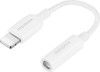 Insignia™ - Lightning to 3.5 mm Headphone Adapter (2 Pack) - White