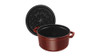 Staub Cast Iron 5.5-qt Round Cocotte - Grenadine - Grenadine