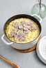 Staub Cast Iron 5.5-qt Round Cocotte - White Truffle - White Truffle