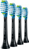Philips Sonicare - Premium Plaque Control Brush Heads (4-Pack) - Black
