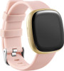 Modal™ - Silicone Watch Band for Fitbit Versa 3 and Fitbit Sense - Sandy Pink