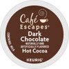 Café Escapes Dark Chocolate Hot Cocoa, Keurig Single-Serve K-Cup Pods, 24 Count