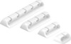 SaharaCase - USB Cable Holder Organizer (4-Pack) - White