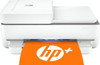 HP - ENVY 6455e Wireless All-In-One Inkjet Printer with 6 months of Instant Ink Included with HP+ - White