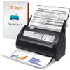 Plustek - High Speed ​​Document Scanner with Automatic Document Feeder - Black