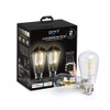 Geeni - LUX Edison ST19 Edison WiFi LED Smart Bulb, 2-Pack - White