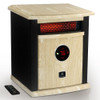 EnergyWise - 1500 Watt Infrared Cabinet Space Heater - BLACK