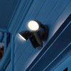 Ring - Floodlight Cam Wired Plus Outdoor 1080p Surveillance Camera - Black