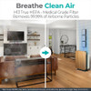 Alen - BreatheSmart 75i 1300Sq. Ft., True HEPA Air Purifier - Oak