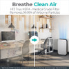 Alen - BreatheSmart 45i 800Sq. Ft., True HEPA Air Purifier - White