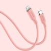 Anker - PowerLine III Flow USB-C to Lightning Cable 6-ft - Pink