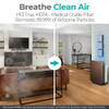 Alen - BreatheSmart 75i 1300Sq. Ft., True HEPA Air Purifier - Espresso