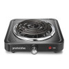 Proctor Silex - Single Burner Cooktop with Adjustable Temperature - BLACK