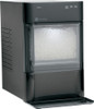GE Profile - Opal 2.0 24 lb. Freestanding Nugget Ice Maker with Built-In WiFi - Black stainless steel