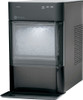 GE Profile - Opal 2.0 24 lb. Freestanding Nugget Ice Maker with Built-In WiFi - Black stainless steel