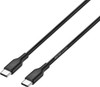 Best Buy essentials™ - 3' USB-C to USB-C Charge-and-Sync Cable - Black