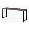 Hirsh 30"x60" Open Desk for Commercial Office or Home Office, Black/Weathered Charcoal - Black / Weathered Charcoal