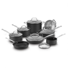 Cuisinart - Chef's Classic Hard Anodized 14 Piece Set - Black