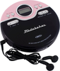 Studebaker - Portable CD Player with FM Radio - Pink/Black