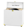 Victrola Storage case for Vinyl Turntable Records - White