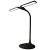 OttLite - Pivot LED Desk Lamp with Dual Shades - Black