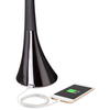 OttLite - Swerve LED Desk Lamp with 3 Color Modes - Black