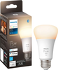 Philips - Hue White A19 Bluetooth 75W Smart LED Bulb