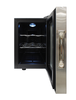 Vinotemp - 6-Bottle Touch Screen Single-Zone Wine Cooler