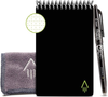 Rocketbook - Mini Smart Reusable Notebook Dot-Grid 3.5" x 5.5" - Infinity Black - Infinity Black