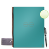 Rocketbook - Core Smart Reusable Notebook Lined 8.5" x 11" - Neptune Teal - Neptune Teal