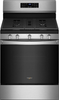 Whirlpool - 5.0 Cu. Ft. Whirlpool® Gas Burner Range with Air Fry for Frozen Foods