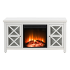 Camden&Wells - Colton 47.75" TV Stand with Log Fireplace - White
