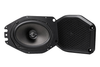 MB Quart Jeep Wrangler (JL) / Gladiator (JT) Tuned Audio Package: 6x9 Inch Rear Coaxial Speaker Upgrade - Black