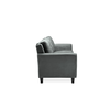 Lifestyle Solutions - Hamburg Rolled Arm Sofa in Grey - Dark Grey