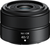 NIKKOR Z 40mm f/2 Standard Prime Lens for Nikon Z Cameras - Black